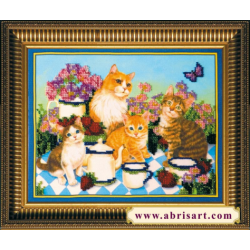 Набор для вышивания бисером АБРИС АРТ "Полдень"